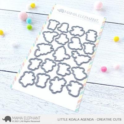 Mama Elephant Creative Cuts - Little Koala Agenda